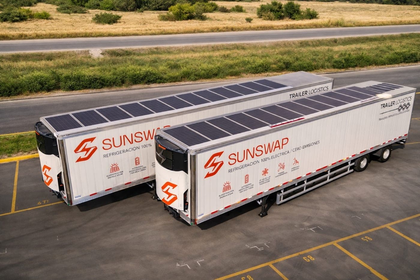 Trailer Logistics refrigerated semi-trailer for temperature-controlled freight